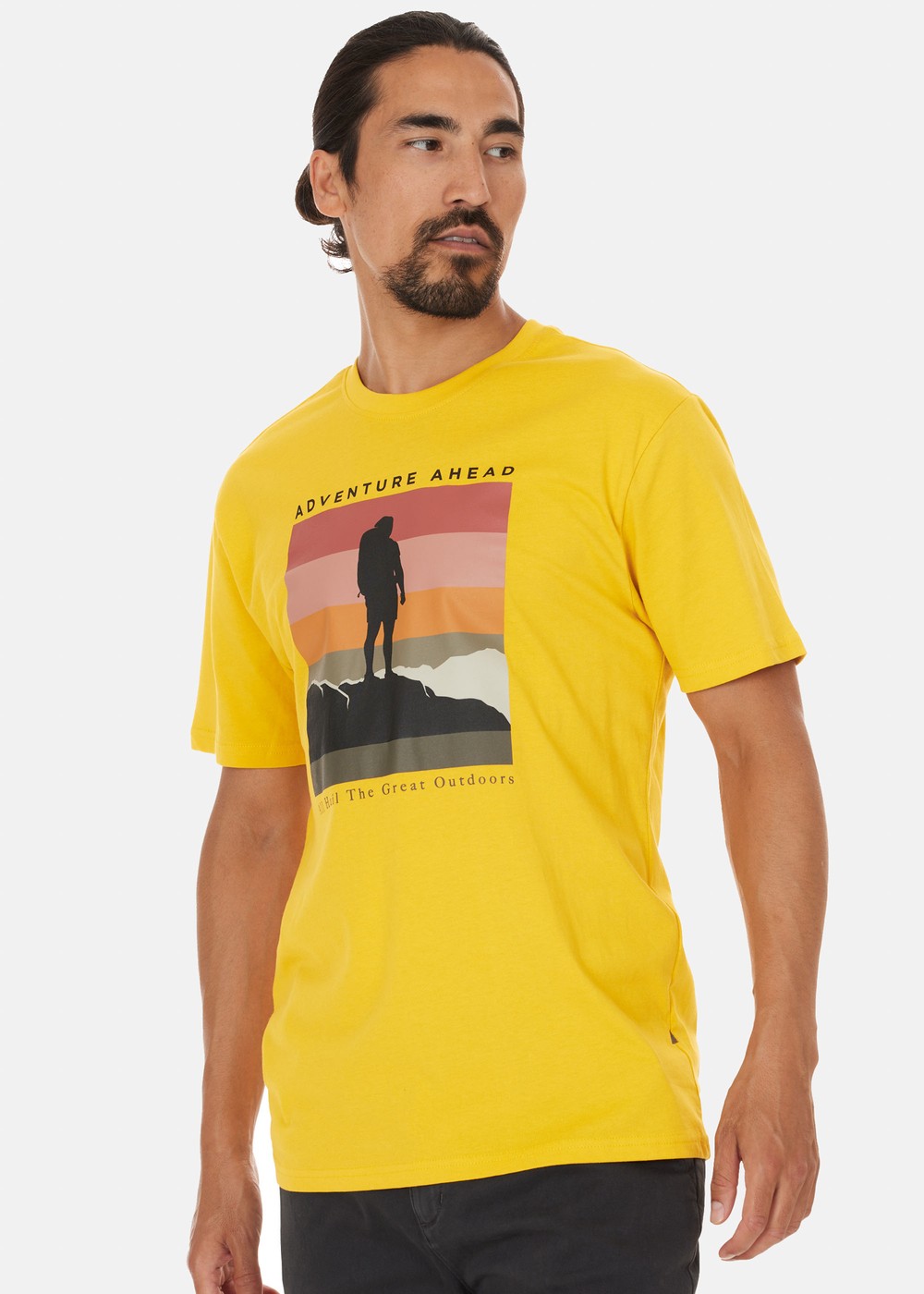 Vesper M O-Neck T-Shirt, Golden Rod, Xl, T-Shirts | Herr - Kläder - T-shirts | Padelspecialisterna
