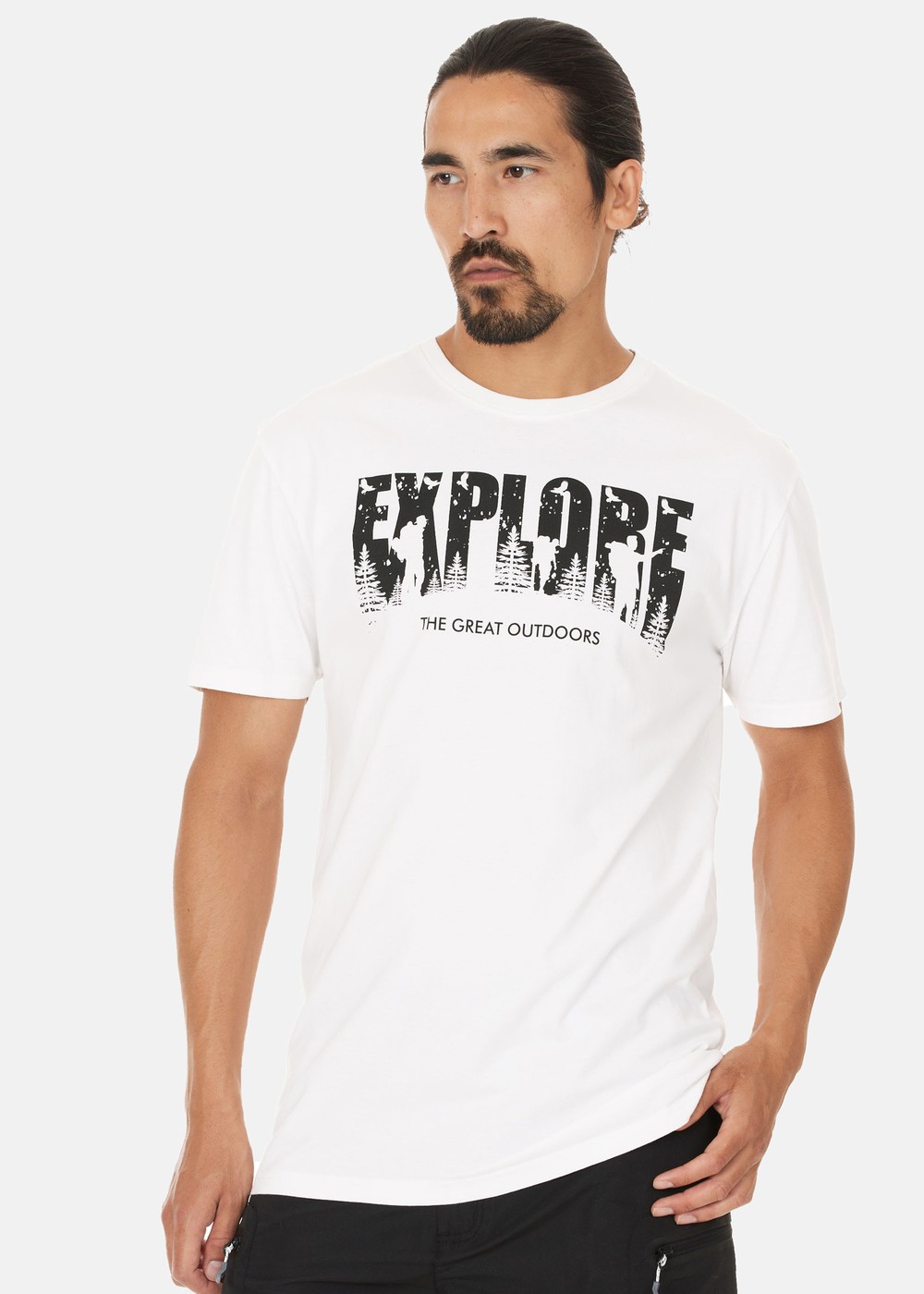 Explorer M Ss T-Shirt, White, 3xl, T-Shirts | Herr - Kläder - T-shirts | Padelspecialisterna