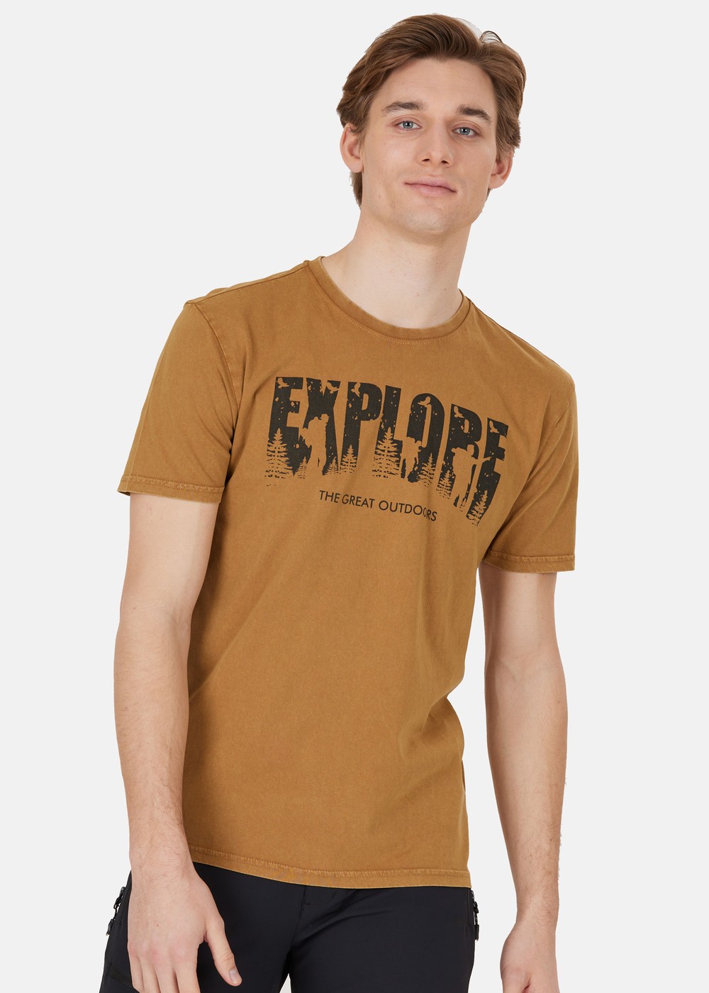 Explorer M Ss T-Shirt, Tapenade, S, T-Shirts | Herr - Kläder - T-shirts | Padelspecialisterna