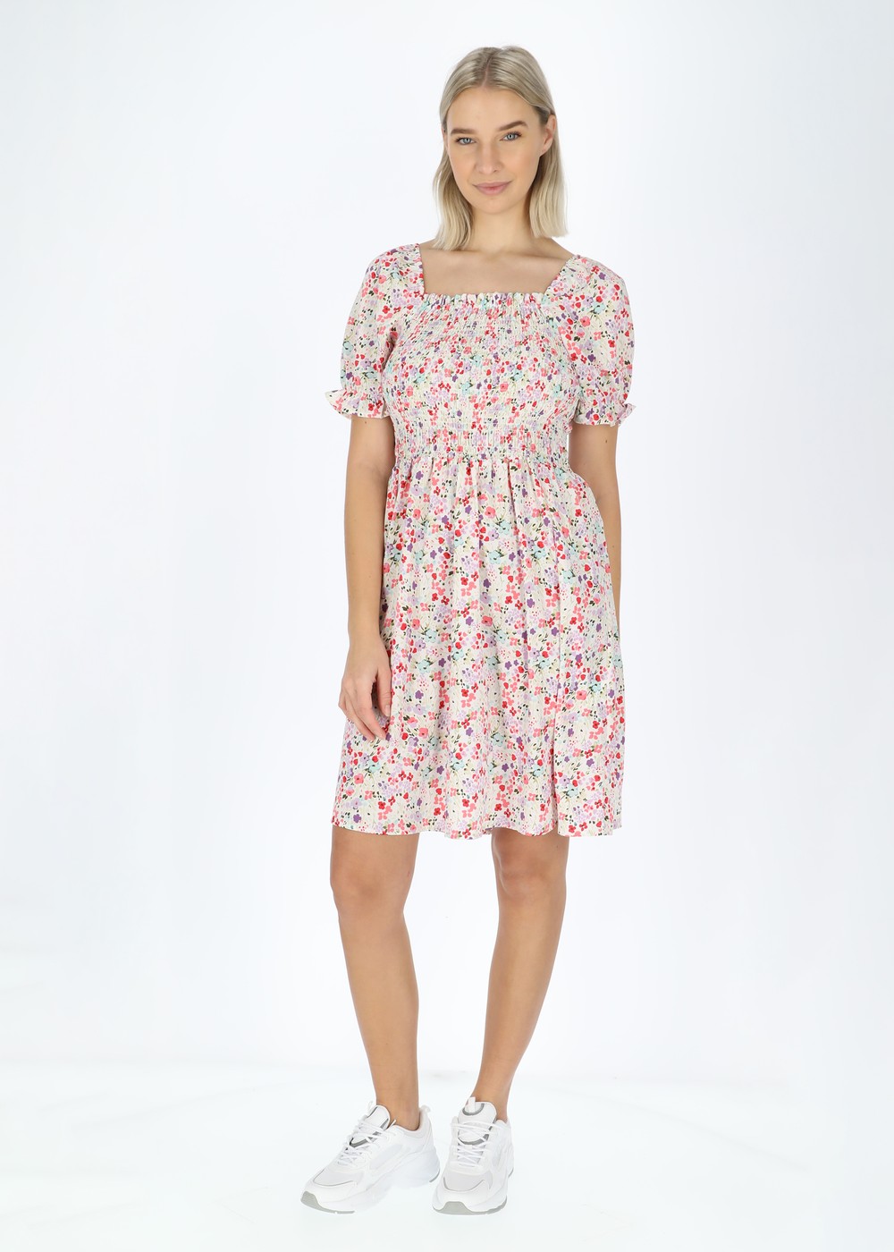 Miami Smock Dress W, Multi Flower, 38, Bästsäljare | Dam - Bästsäljare | Padelspecialisterna