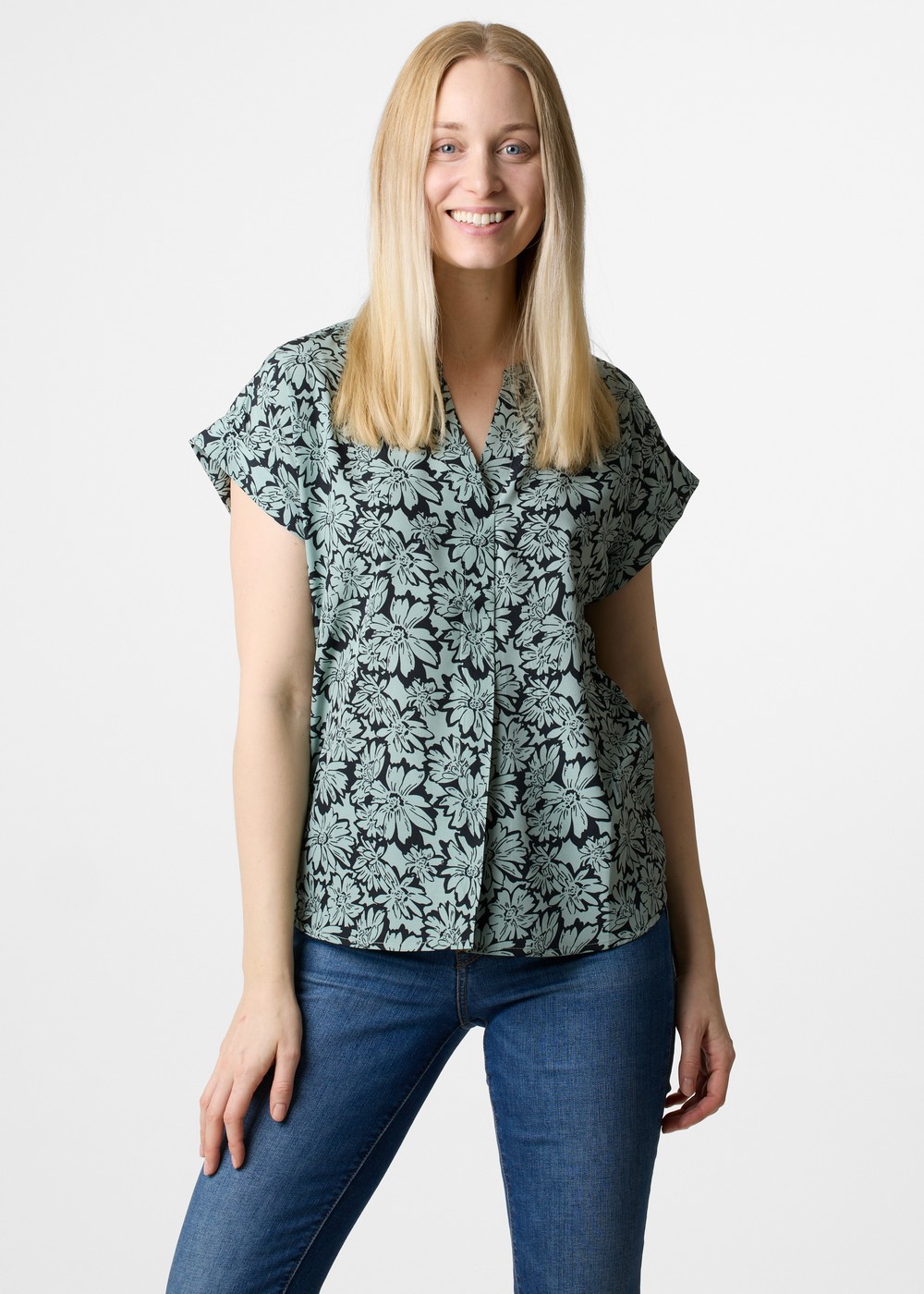 Sankt Claud Tunic Top W, Daisey Flower Green, 42, Bästsäljare | Dam - Bästsäljare | Padelspecialisterna