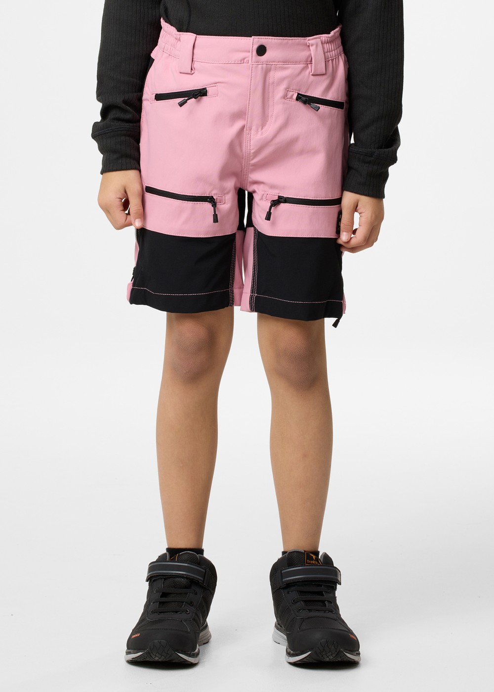 Colorado Stretch Shorts Jr, Dusty Rose/Black, 140, Vandringsshorts | Junior - Kläder - Shorts - Vandringsshorts | Padelspecialisterna