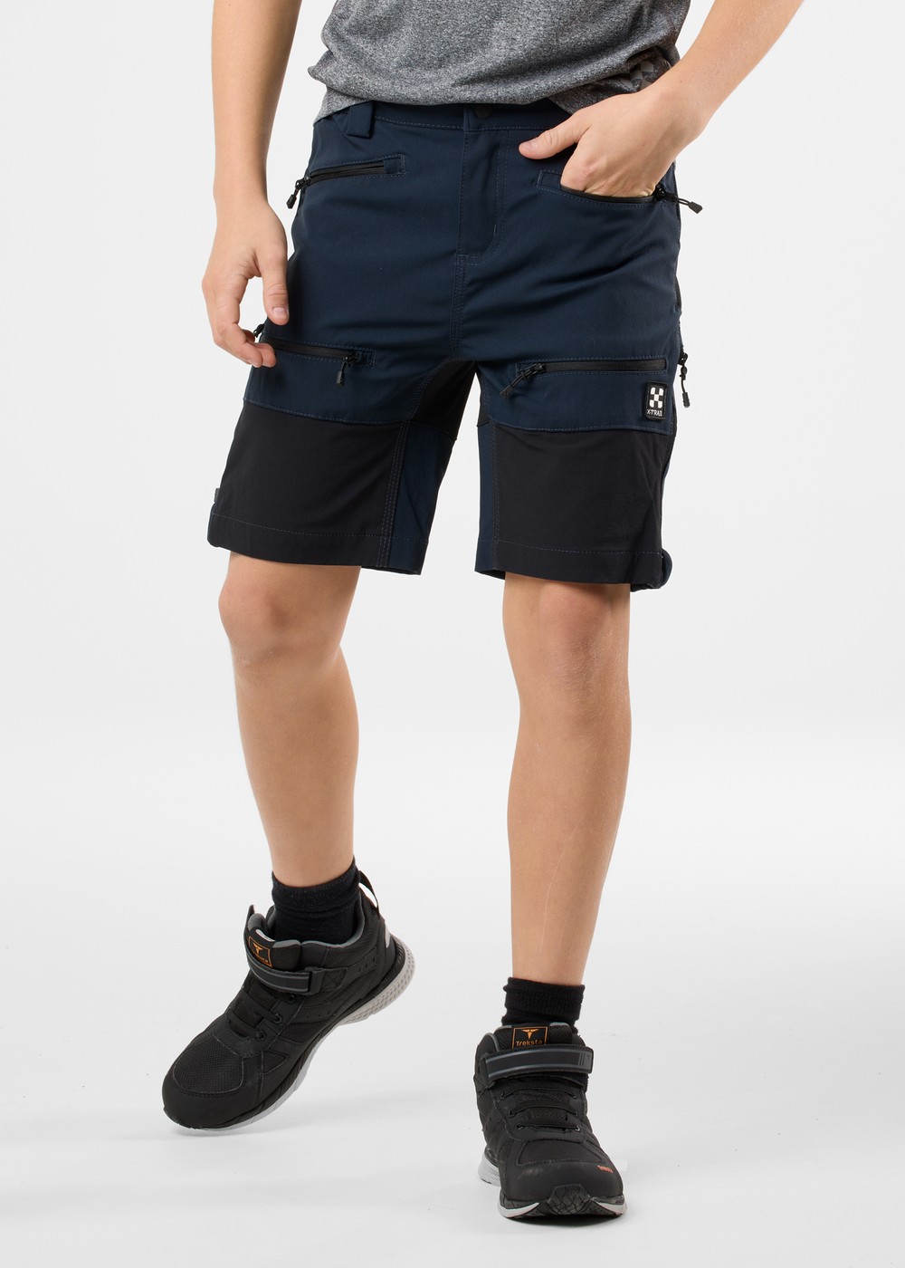 Colorado Stretch Shorts Jr, Dk. Navy/Black, 150, Vandringsshorts | Junior - Kläder - Shorts - Vandringsshorts | Padelspecialisterna