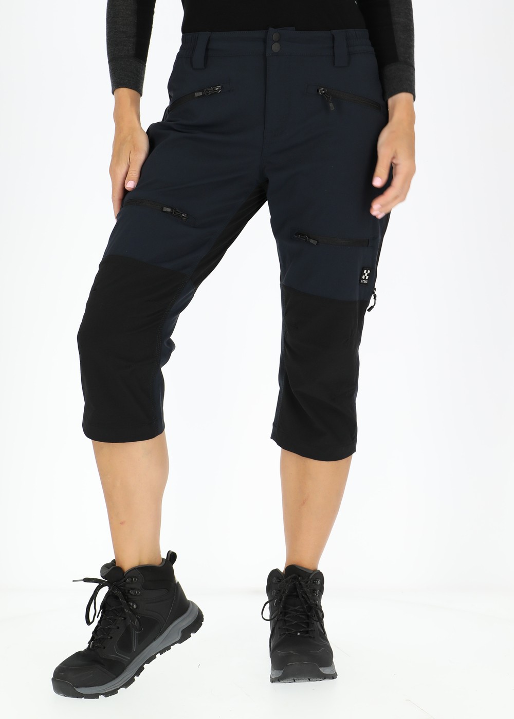 Colorado Stretch 3/4 Pants W, Dk. Navy/Black, 40, Vandringsshorts | Dam - Kläder - Shorts - Vandringsshorts | Padelspecialisterna