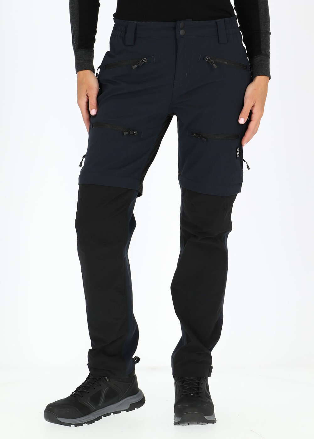 Colorado Stretch Zip-Off Pants W, Dk. Navy/Black, 34, Vandringsbyxor | Sport & aktivitet - Friluftsliv - Vandringskläder - Vandringsbyxor | Padelspecialisterna