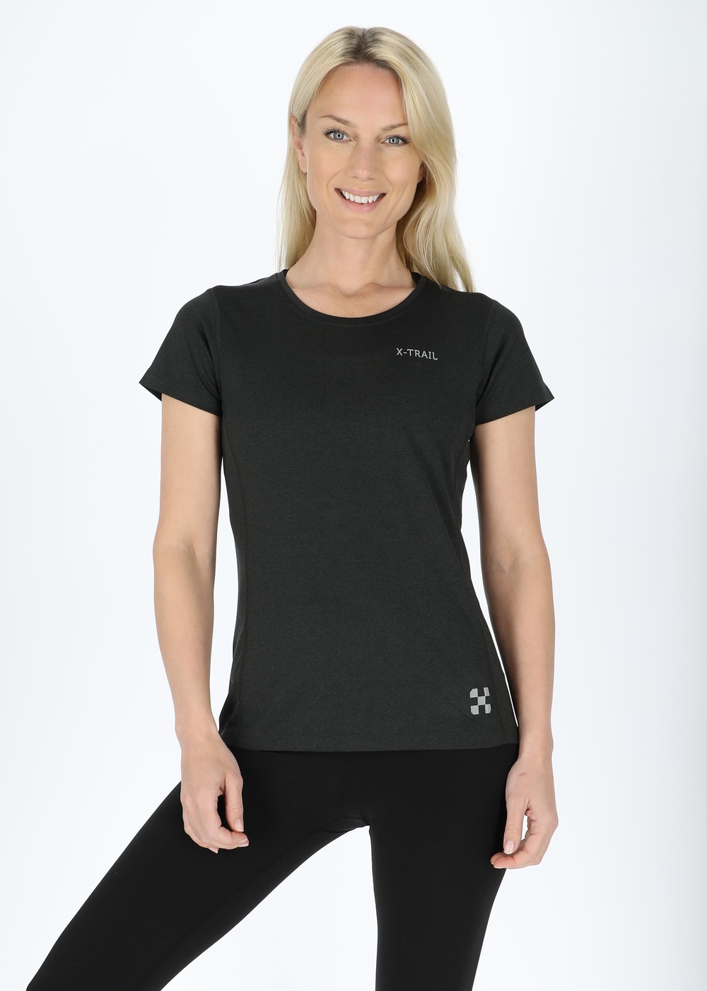 Training Tee Ii W, Black Melange, 46, Tränings-T-Shirts | Dam - Aktivitet - Träningskläder - Tränings-t-shirts | Padelspecialisterna