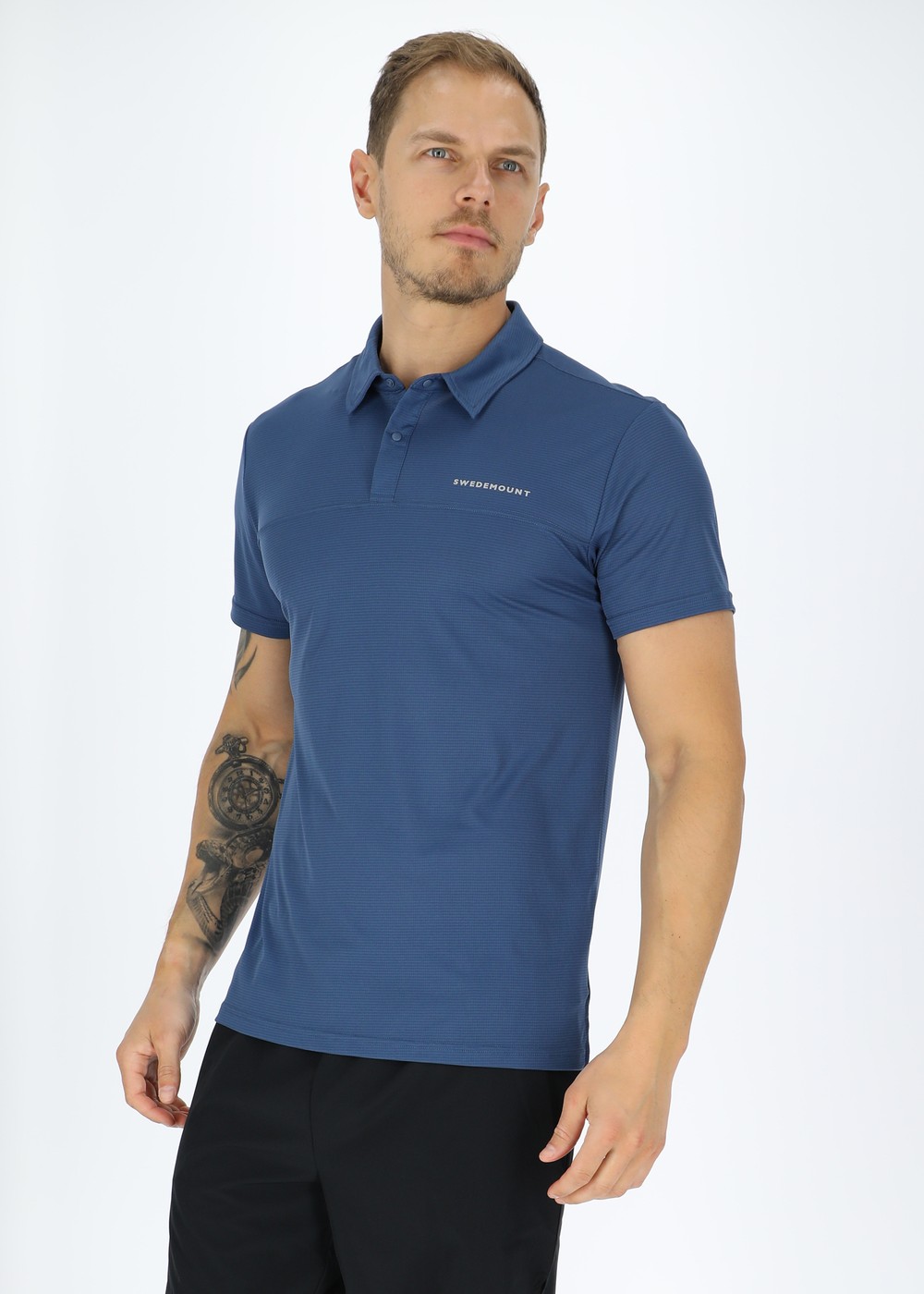 Ultra Light Piké, Denim Blue, M, Piketröjor | Herr - Kläder - Piketröjor | Padelspecialisterna