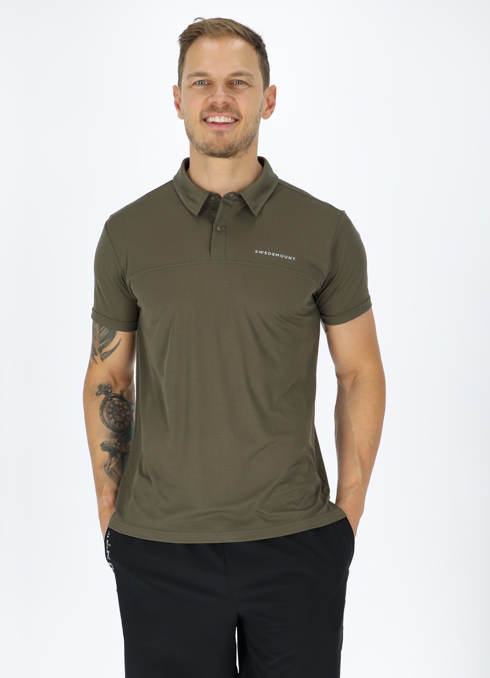 Ultra Light Piké, Olive, Xl, Piketröjor | Herr - Kläder - Piketröjor | Padelspecialisterna