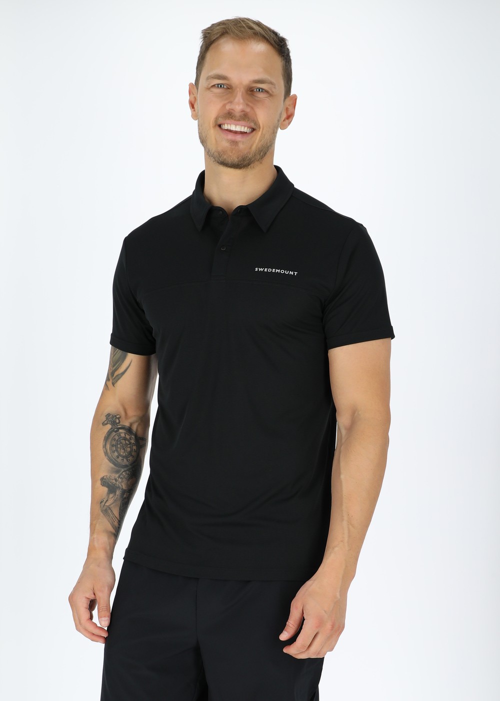 Ultra Light Piké, Black, Xl, Piketröjor | Herr - Kläder - Piketröjor | Padelspecialisterna