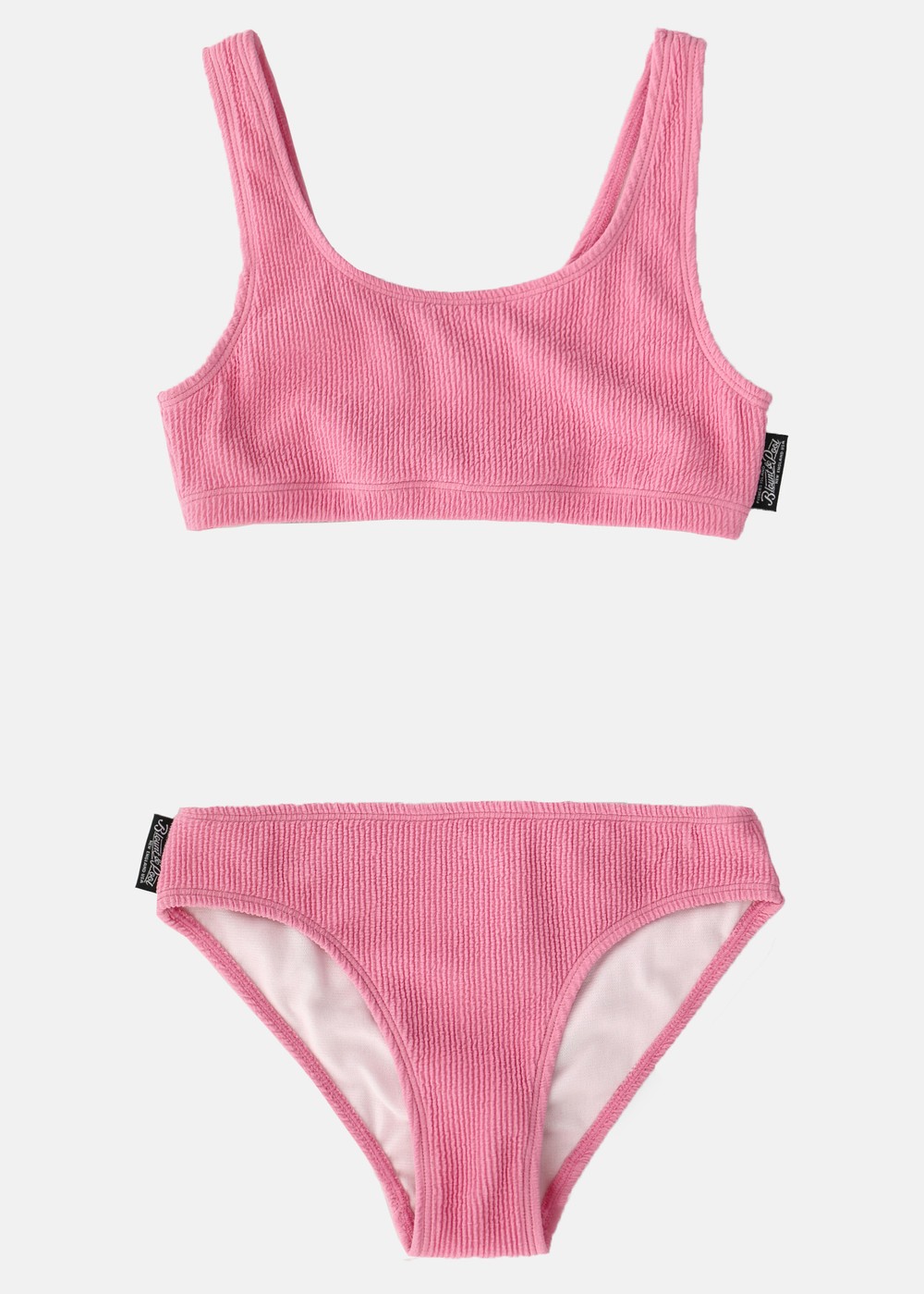 Ibiza Bubble Bikini Jr, Pink, 150, Bikinis | Junior - Kläder - Badkläder - Bikinis | Padelspecialisterna