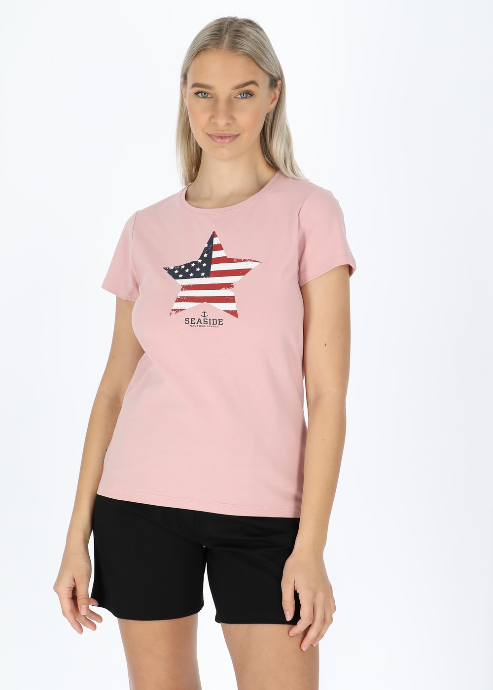 Hampton Tee W, Dusty Rose, 36, T-Shirts | Dam - Kläder - T-shirts | Padelspecialisterna