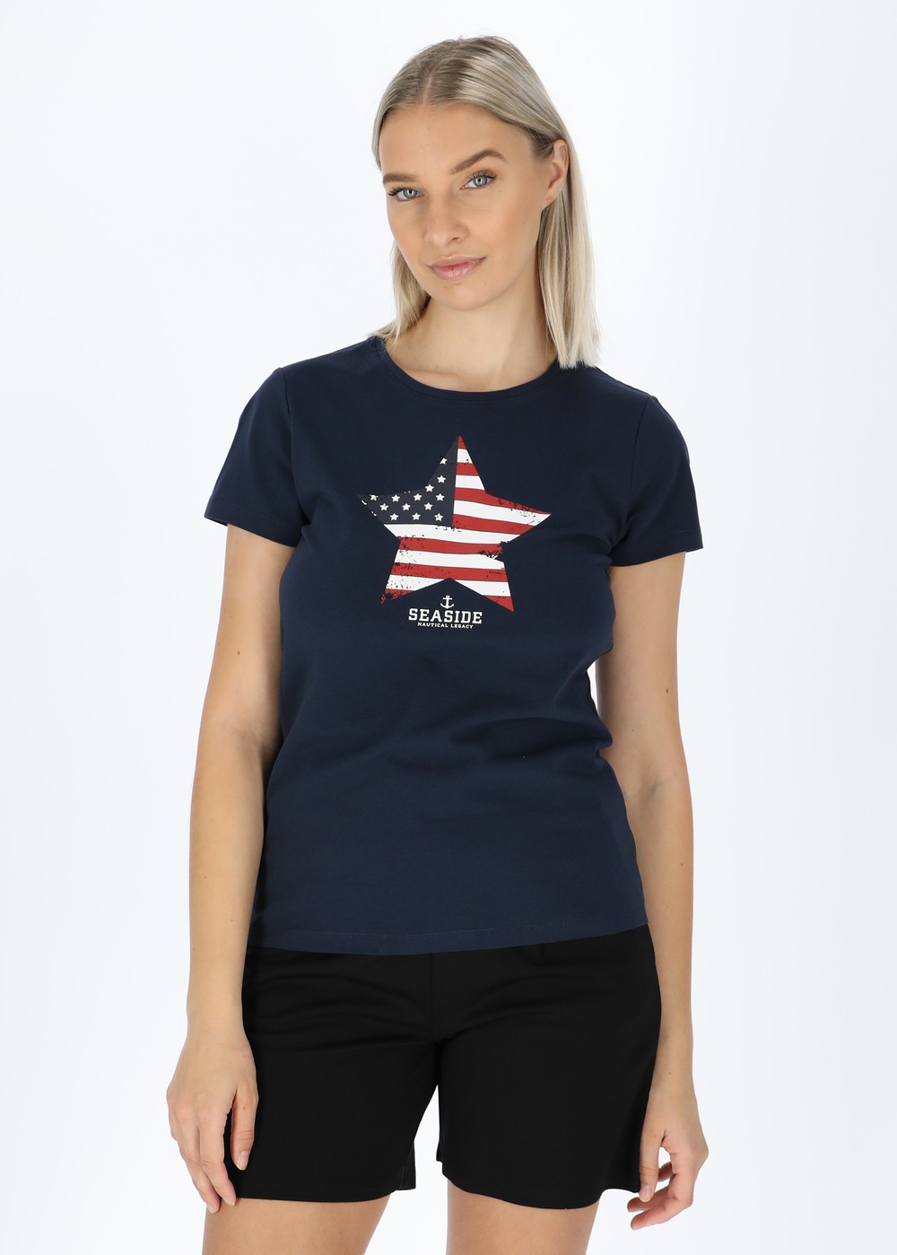 Hampton Tee W, Dk. Navy, 42, T-Shirts | Dam - Kläder - T-shirts | Padelspecialisterna