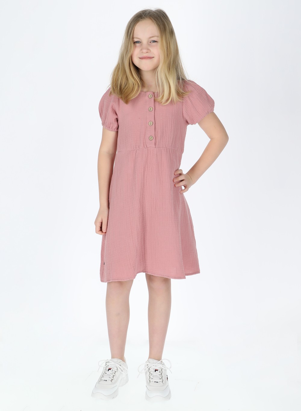 Maxime Dress Jr, Dusty Rose, 140, Klänningar | Junior - Kläder - Kjolar & Klänningar | Padelspecialisterna