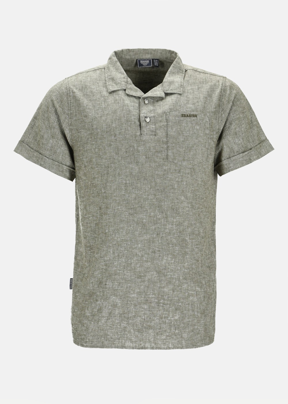 Sailor Linen Piké, Olive, M, Piketröjor | Herr - Kläder - Piketröjor | Padelspecialisterna
