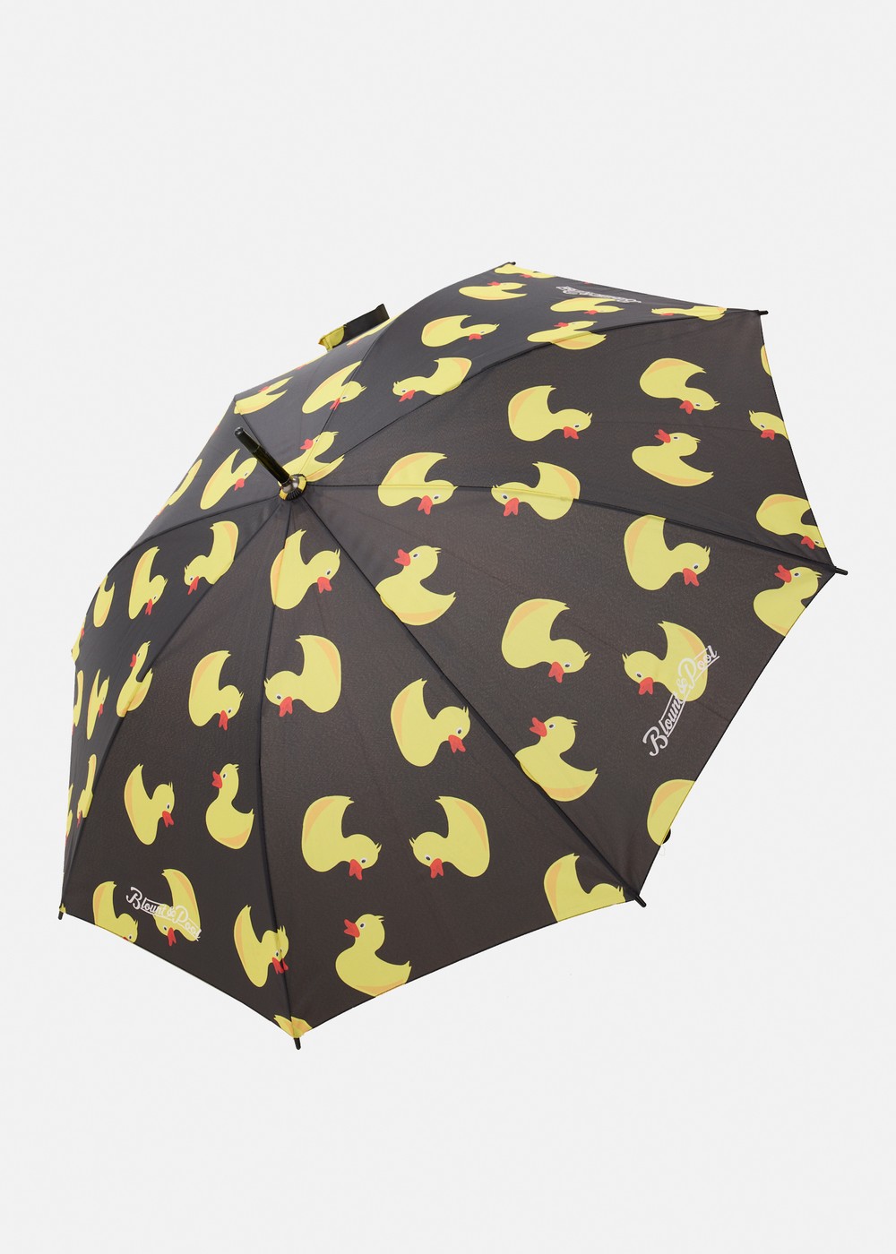 Blount & Pool Umbrella, Black Yellow Duck, Onesize, Regnkläder | Herr - Kläder - Regnkläder | Padelspecialisterna