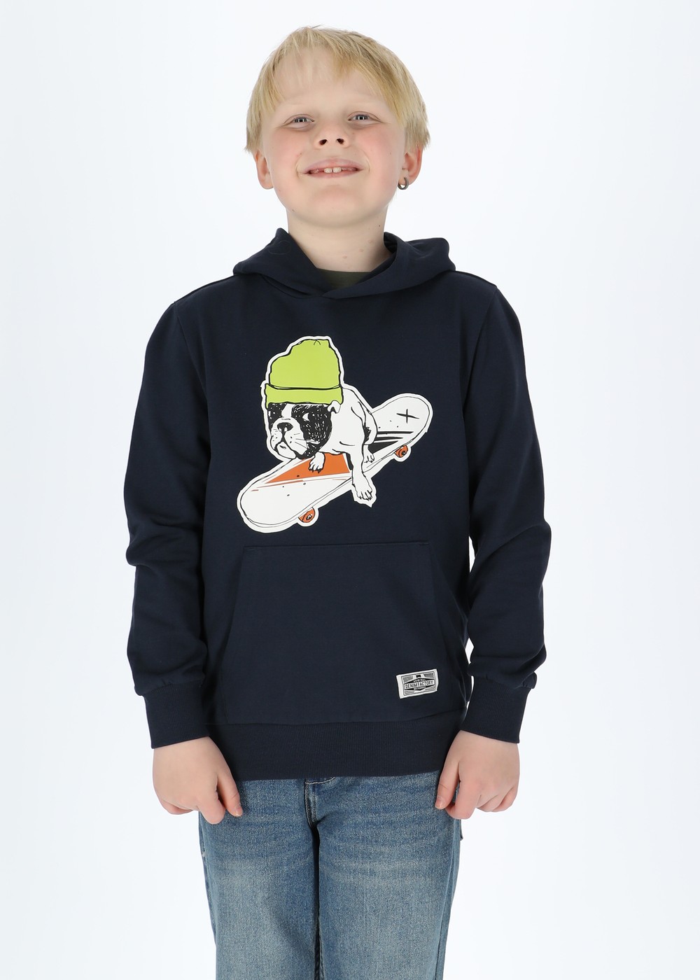 San Diego Hood B Jr, Dk. Navy, 150, Hoodies | Junior - Kläder - Tröjor - Hoodies | Padelspecialisterna