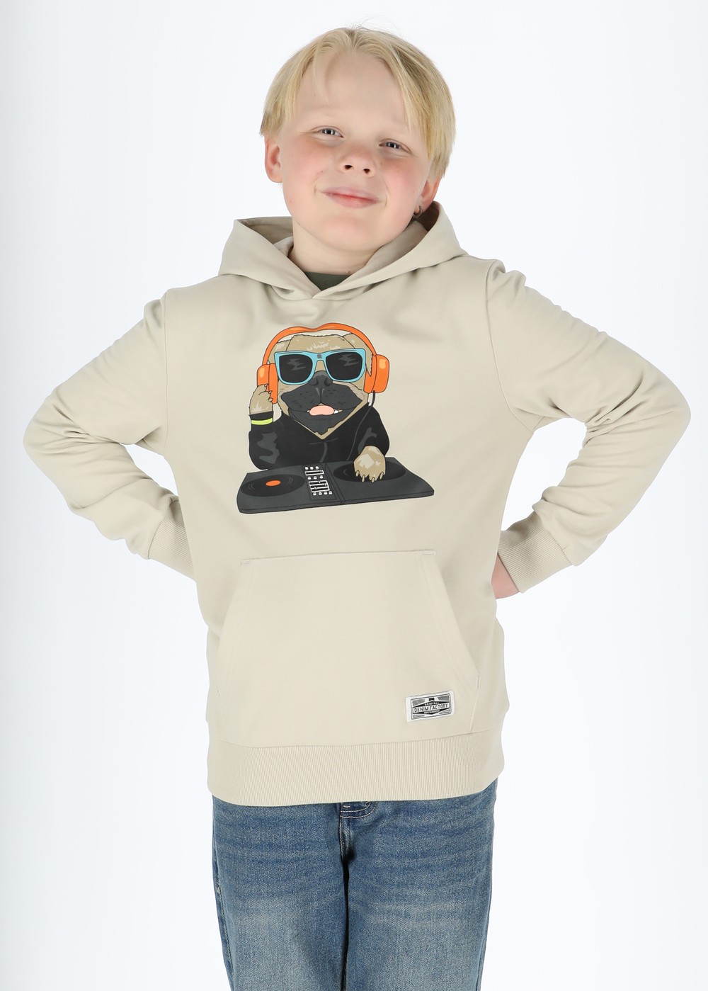 San Diego Hood B Jr, Sand, 150, Hoodies | Junior - Kläder - Tröjor - Hoodies | Padelspecialisterna