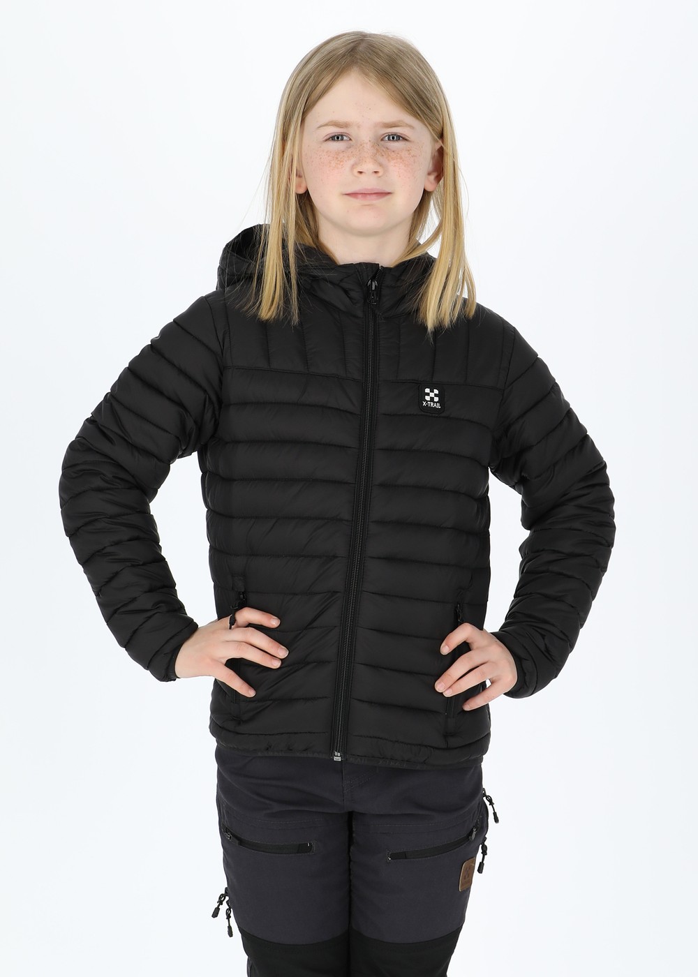 Colorado Lightweight Hooded Jacket Jr, Black, 150, Jackor | Sport & aktivitet - Friluftsliv - Vandringskläder - Jackor | Padelspecialisterna