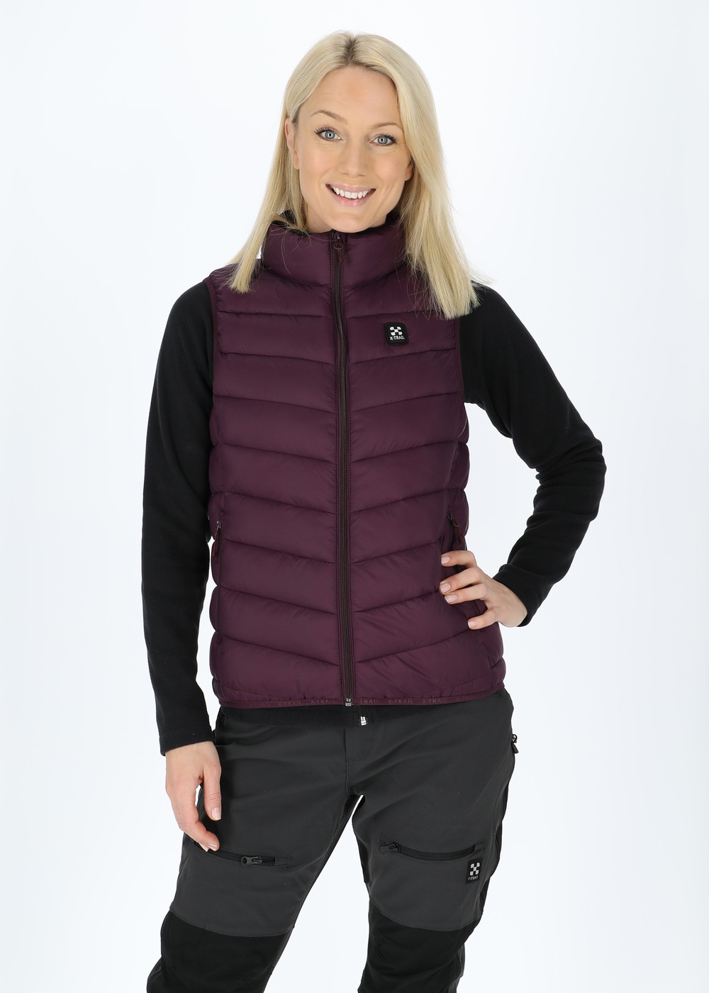 Colorado Lightweight Vest W, Burgundy, 42, Västar | Dam - Kläder - Jackor - Västar | Padelspecialisterna