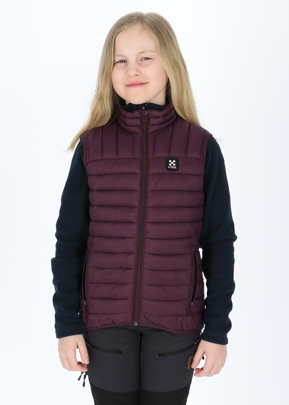 Colorado Lightweight Vest Jr, Burgundy, 150, Jackor | Junior - Aktivitet - Outdoorkläder - Jackor | Padelspecialisterna