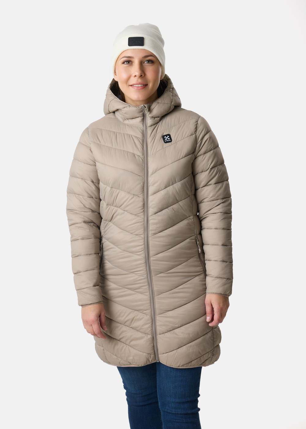 Colorado Lightweight Hooded Coat W, Sand, 36, Vinterjackor | Dam - Kläder - Jackor - Vinterjackor | Padelspecialisterna