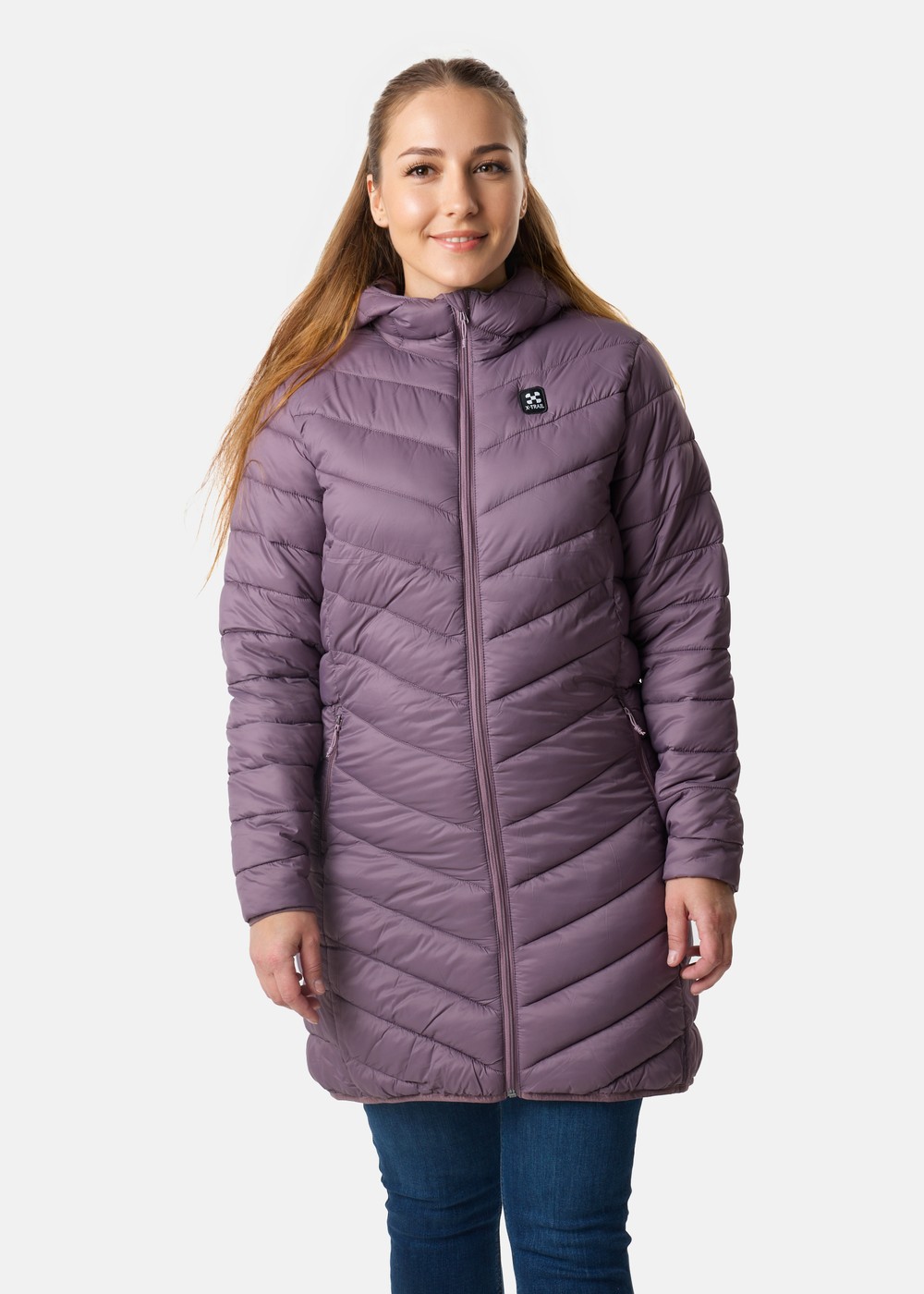 Colorado Lightweight Hooded Coat W, Mauve, 42, Vinterjackor | Dam - Kläder - Jackor - Vinterjackor | Padelspecialisterna