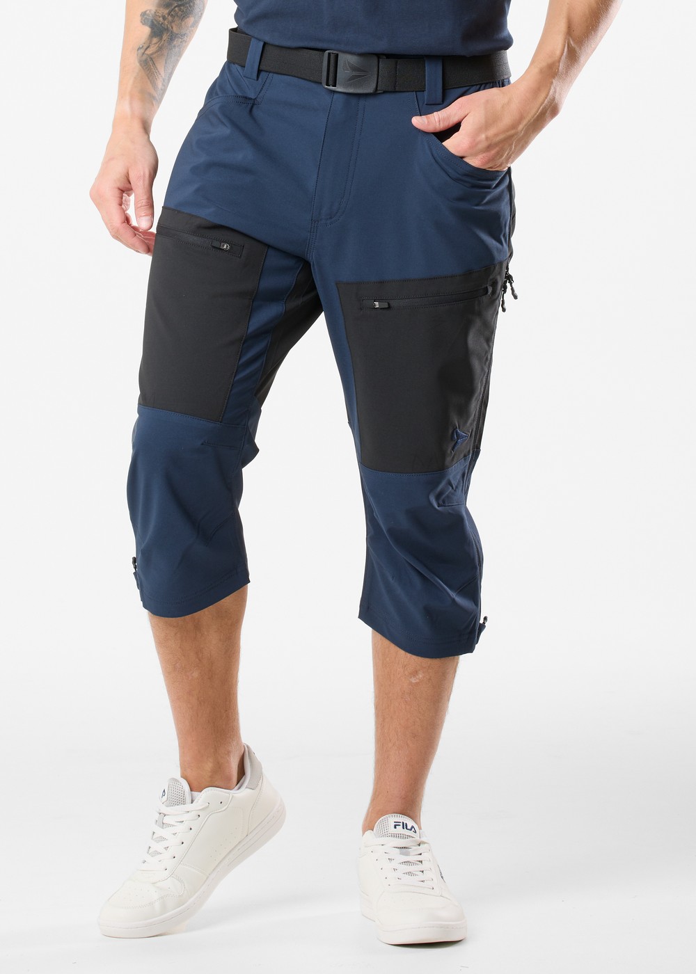 Sail 3/4 Pants, Navy/Black, S, Vandringsshorts | Herr - Kläder - Shorts - Vandringsshorts | Padelspecialisterna