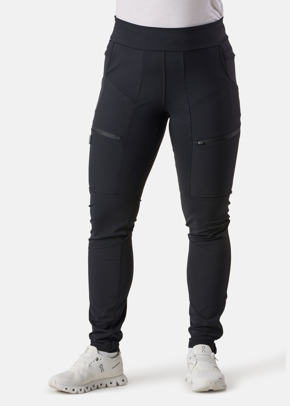 Trondheim Trekking Tights W, Black/Black, 34,  Byxor