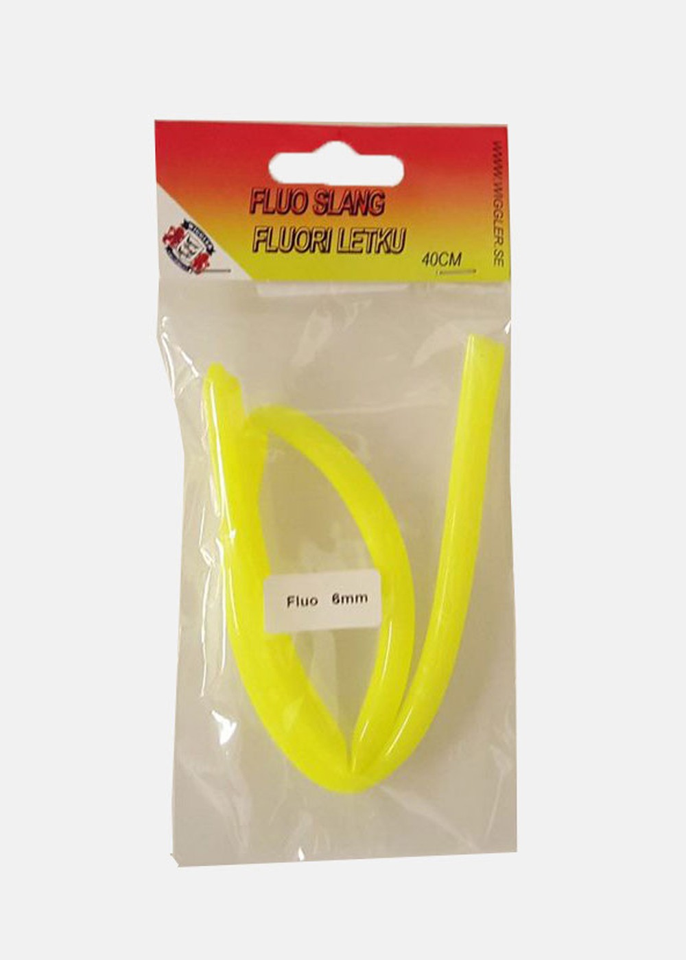 Fluoslang Gul 4,0mm 1x40cm, Gul Fluo, 40, Kustdrag | Sport & aktivitet - Fiske - Fiskedrag - Kustdrag | Padelspecialisterna