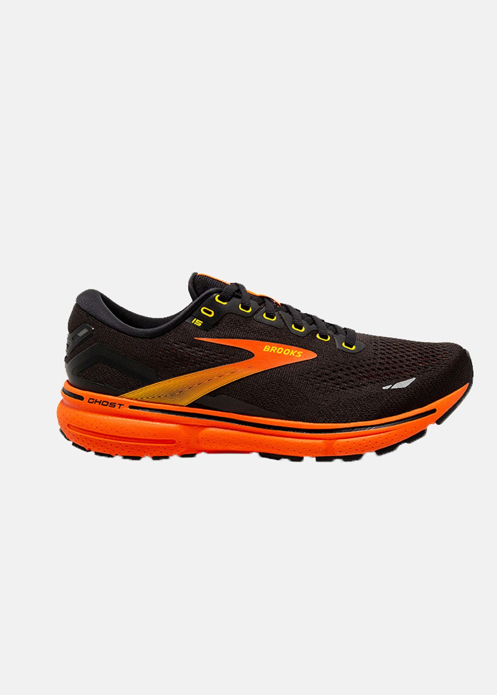 Ghost 15, 016 Black/Yellow/Red, 42 (Us 8.5), Neutrala Löparskor | Skor - Träningsskor - Löparskor - Neutrala löparskor | Padelspecialisterna