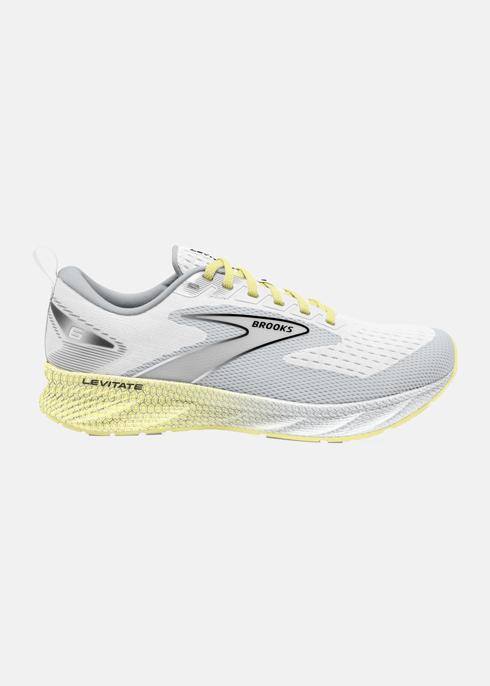 Levitate 6, 137 White/Oyster/Yellow, 40.5 (Us 9), Löparskor | Sport & aktivitet - Sporter - Löpning - Löparskor | Padelspecialisterna