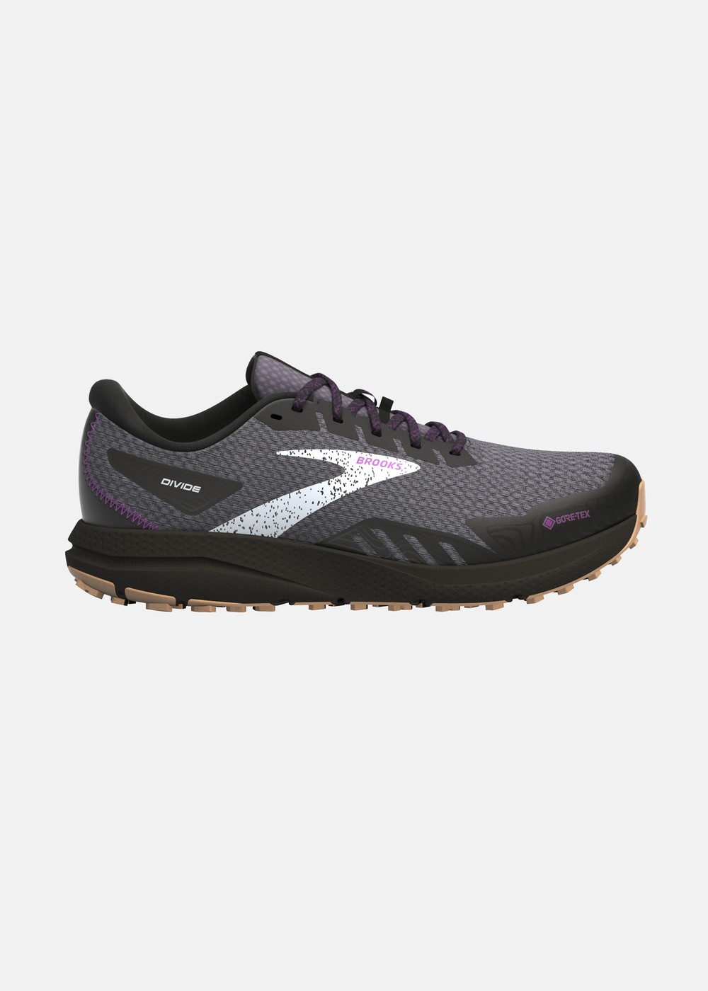 Divide 4 Gtx, 073 Black/Blackened Pearl/Purp, 38.5 (Us 7.5), Trailskor | Skor - Träningsskor - Löparskor - Trailskor | Padelspecialisterna