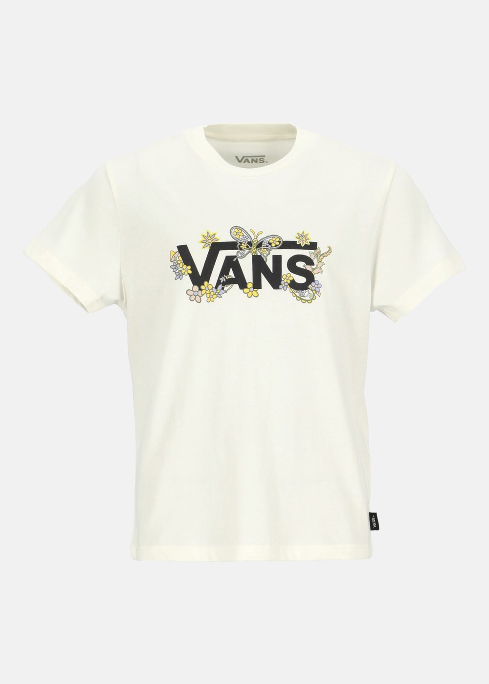 Trippy Floral Crew, Marshmallow, Xl, T-Shirts | Junior - Kläder - T-shirts | Padelspecialisterna