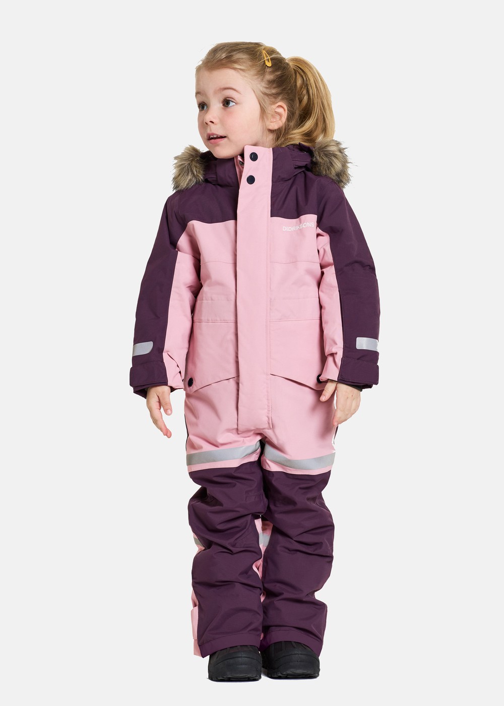Bjärven Kds Cover 2, Soft Pink, 90, Vinteroveraller | Junior - Kläder - Overaller - Vinteroveraller | Padelspecialisterna