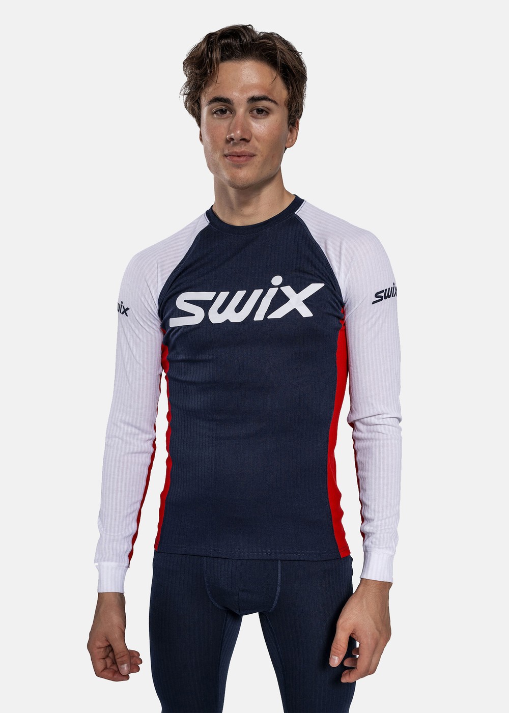 Racex Classic Long Sleeve M, Dark Navy/Bright White, 2xl, Funktionsunderställ | Sport & aktivitet - Friluftsliv - Vandringskläder - Underställ - Funktionsunderställ | Padelspecialisterna