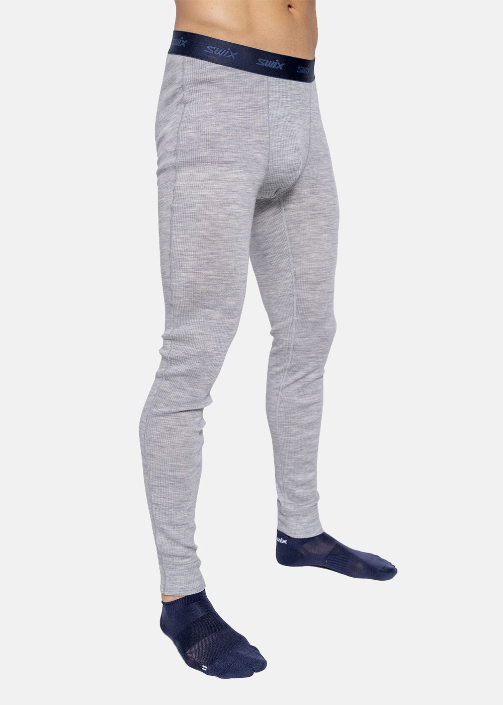 Racex Merino Pants M, Light Grey Melange/ Dark Navy, M, Ullunderställ | Sport & aktivitet - Friluftsliv - Vandringskläder - Underställ - Ullunderställ | Padelspecialisterna