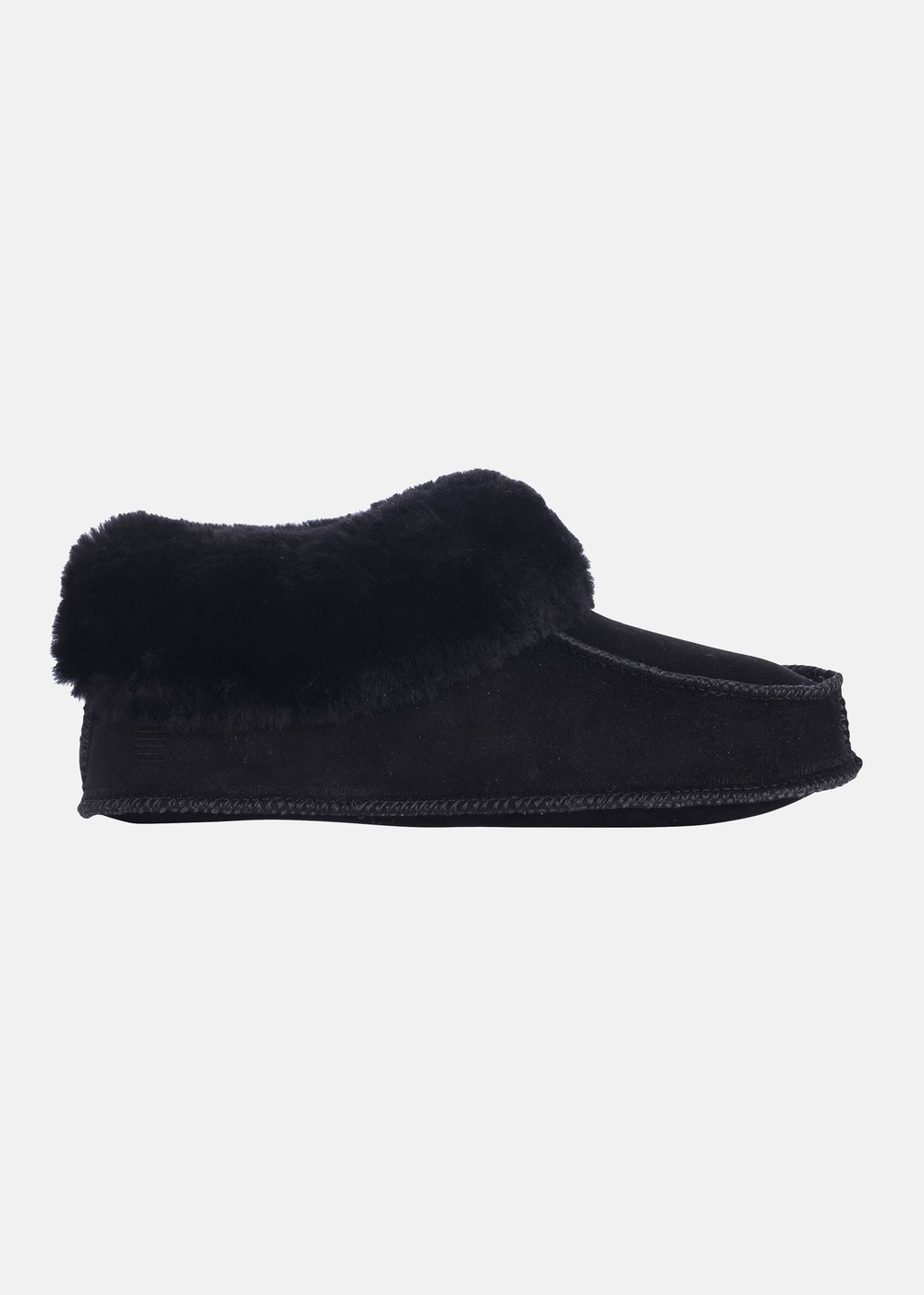 Black sheepskin deals slippers