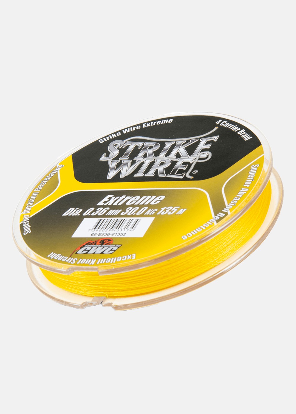 Strike Wire Extreme 0,10mm/6kg, H-V Yellow, 0.10, Flätlinor | Sport & aktivitet - Fiske - Fiskelinor - Flätlinor | Padelspecialisterna
