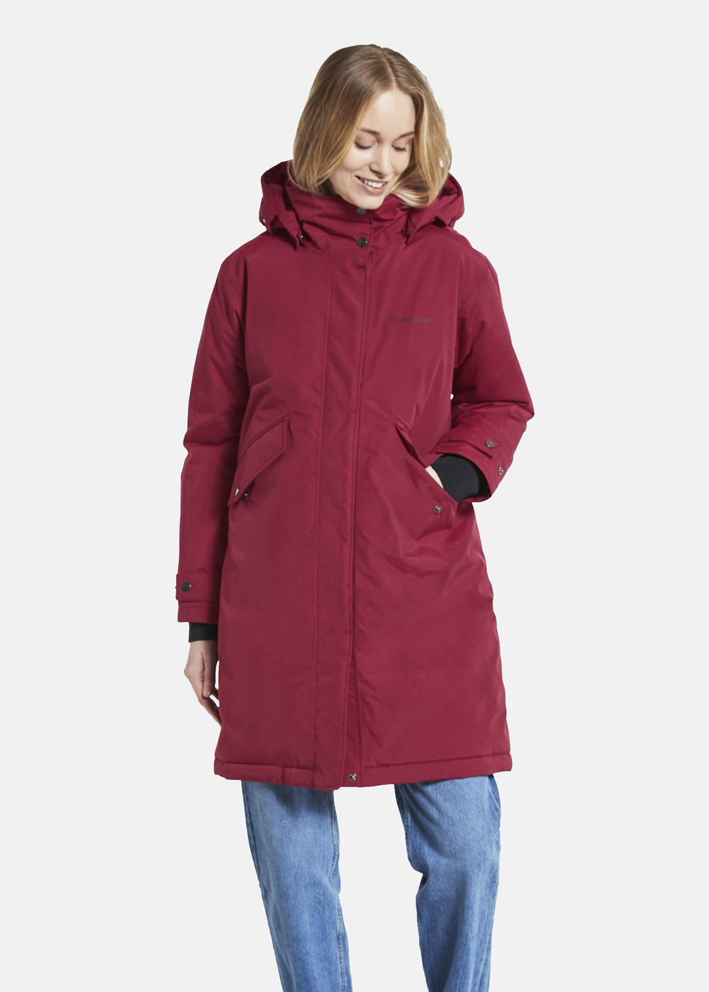 Josefine Wns Parka, Ruby Red, 38, Vårjackor | Dam - Kläder - Jackor - Vårjackor | Padelspecialisterna