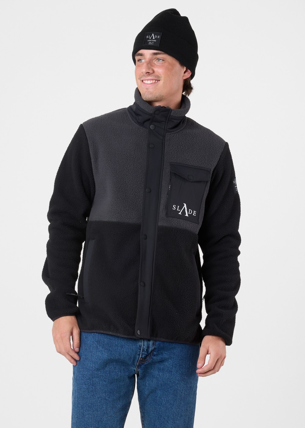 Colorado Pile Jacket, Charcoal/Black, Xl, Fleecetröjor | Herr - KlÀder - Tröjor - Fleecetröjor | Padelspecialisterna