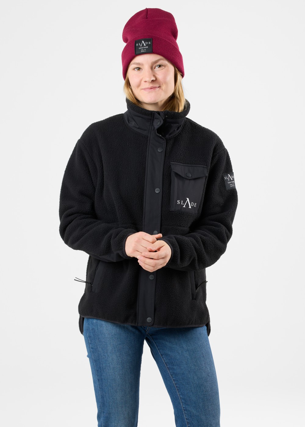 Colorado Pile Jacket W, Black/Black, 46, Fleecetröjor | Dam - Kläder - Tröjor - Fleecetröjor | Padelspecialisterna
