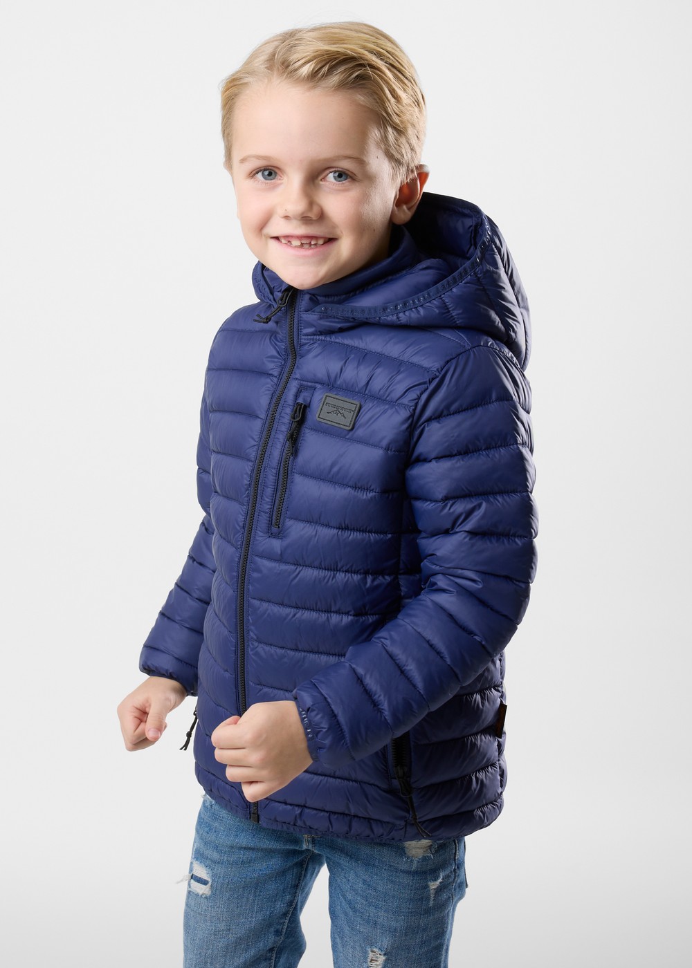 Lofoten Hood Jacket Jr, Midnight Navy, 150, Jackor | Junior - Aktivitet - Outdoorkläder - Jackor | Padelspecialisterna