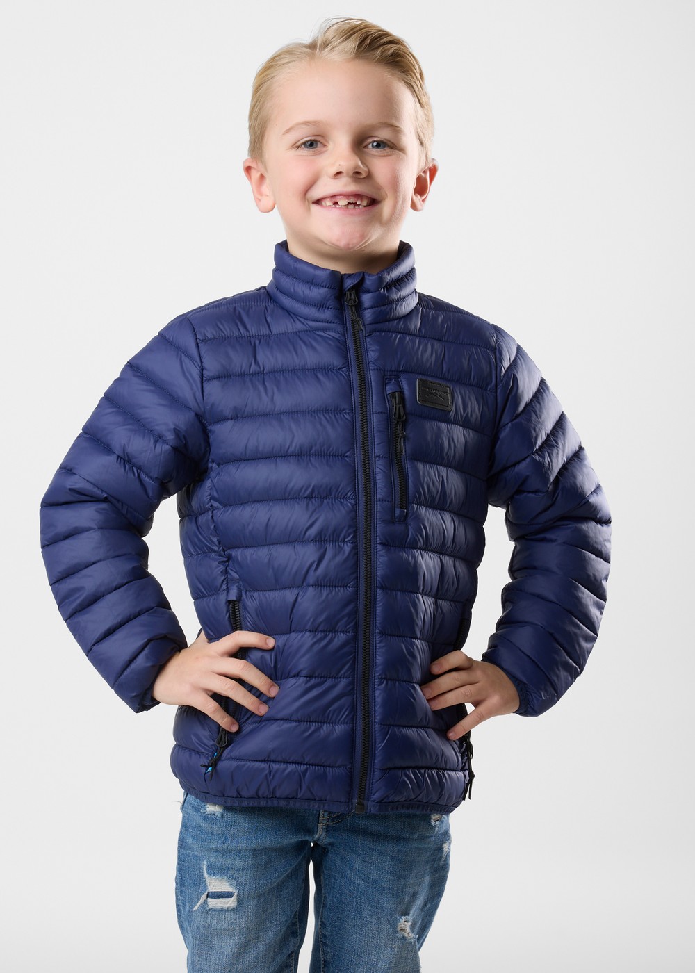 Lofoten Jacket Jr, Midnight Navy, 130, Jackor | Junior - Aktivitet - Outdoorkläder - Jackor | Padelspecialisterna