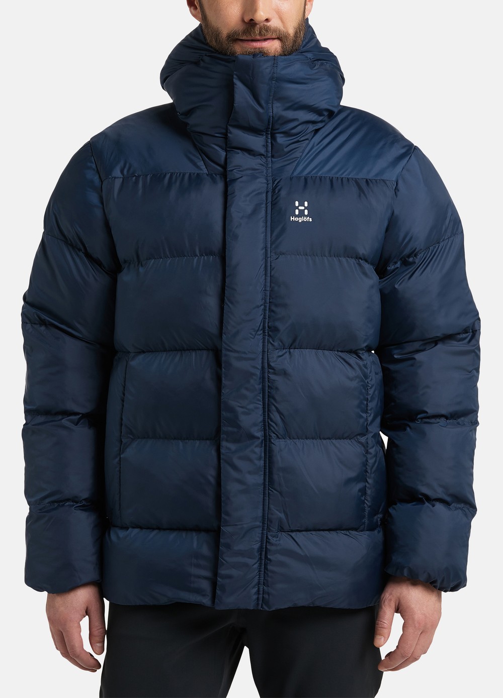 Puffy Mimic Hood Men, Tarn Blue, M, Vinterjackor | Herr - Kläder - Jackor - Vinterjackor | Padelspecialisterna