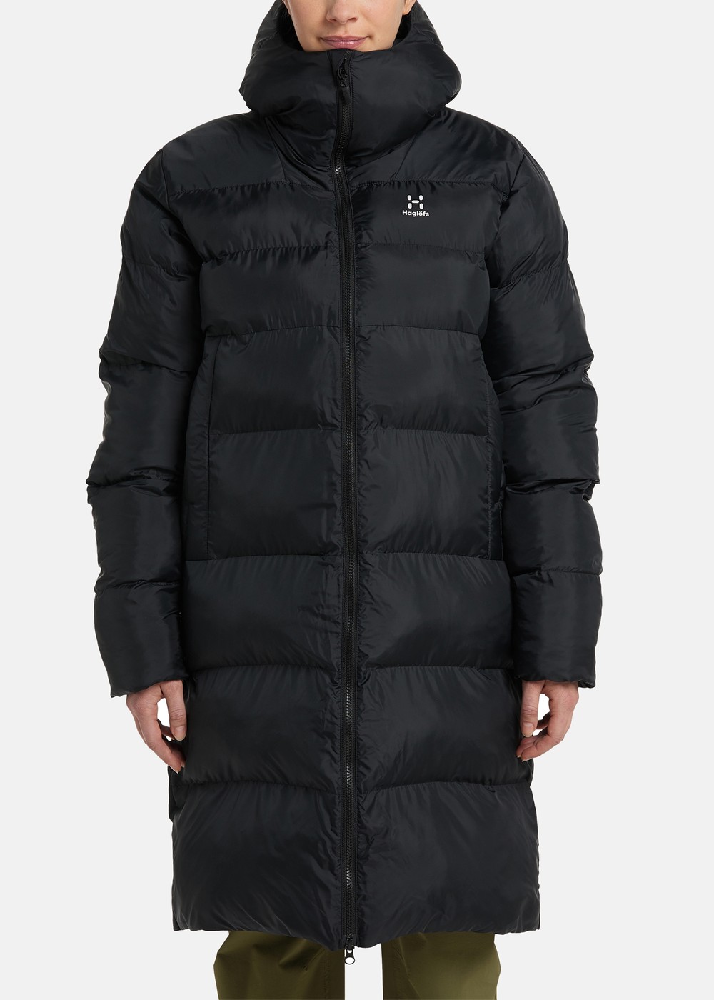 Long Mimic Parka Women, True Black, Xl, Vårjackor | Dam - Kläder - Jackor - Vårjackor | Padelspecialisterna