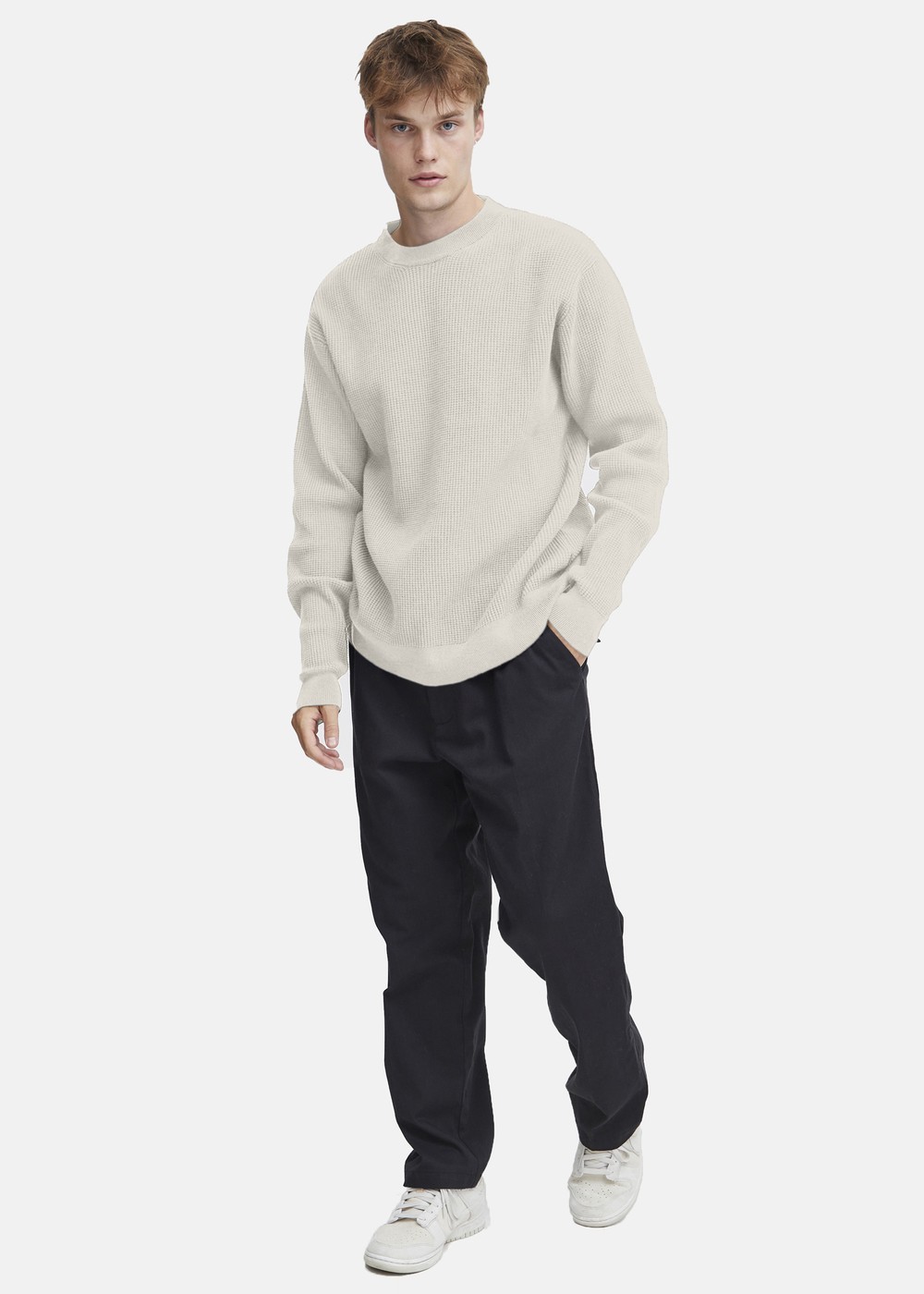 Sdhami, Oatmeal, 2xl, Stickat | Herr - Kläder - Tröjor - Stickat | Padelspecialisterna