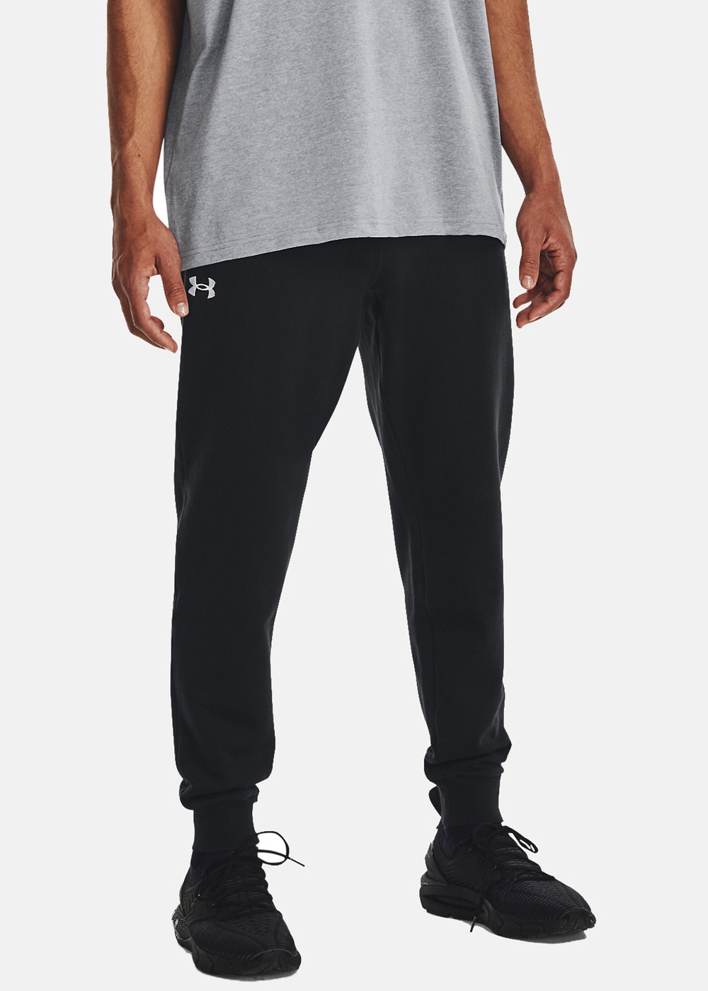 Ua Rival Fleece Joggers, Black, M, Sweatpants | Herr - KlÀder - Byxor - Sweatpants | Padelspecialisterna