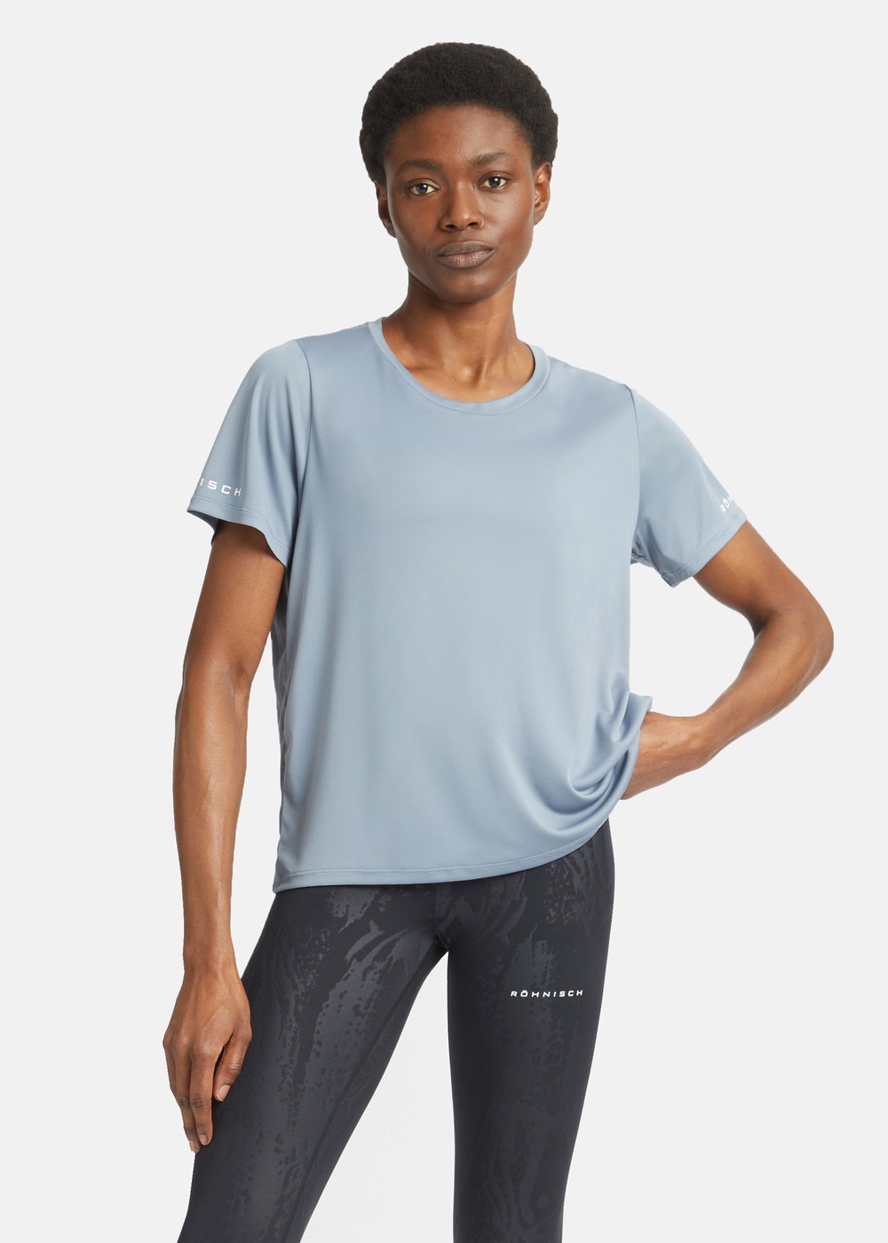 Team Logo Tee, Flint Stone, S, Löparkläder | Sport & aktivitet - Sporter - Löpning - Löparkläder | Padelspecialisterna