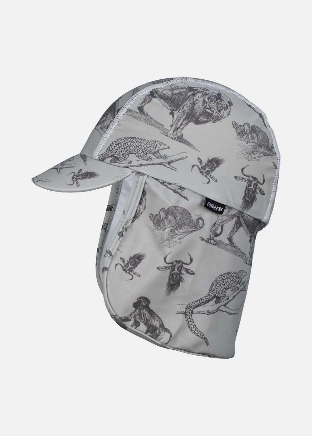 Rainbow Sun Cap, Mint Green/Grey, 50-54, Badkläder | Junior - Kläder - Badkläder | Padelspecialisterna