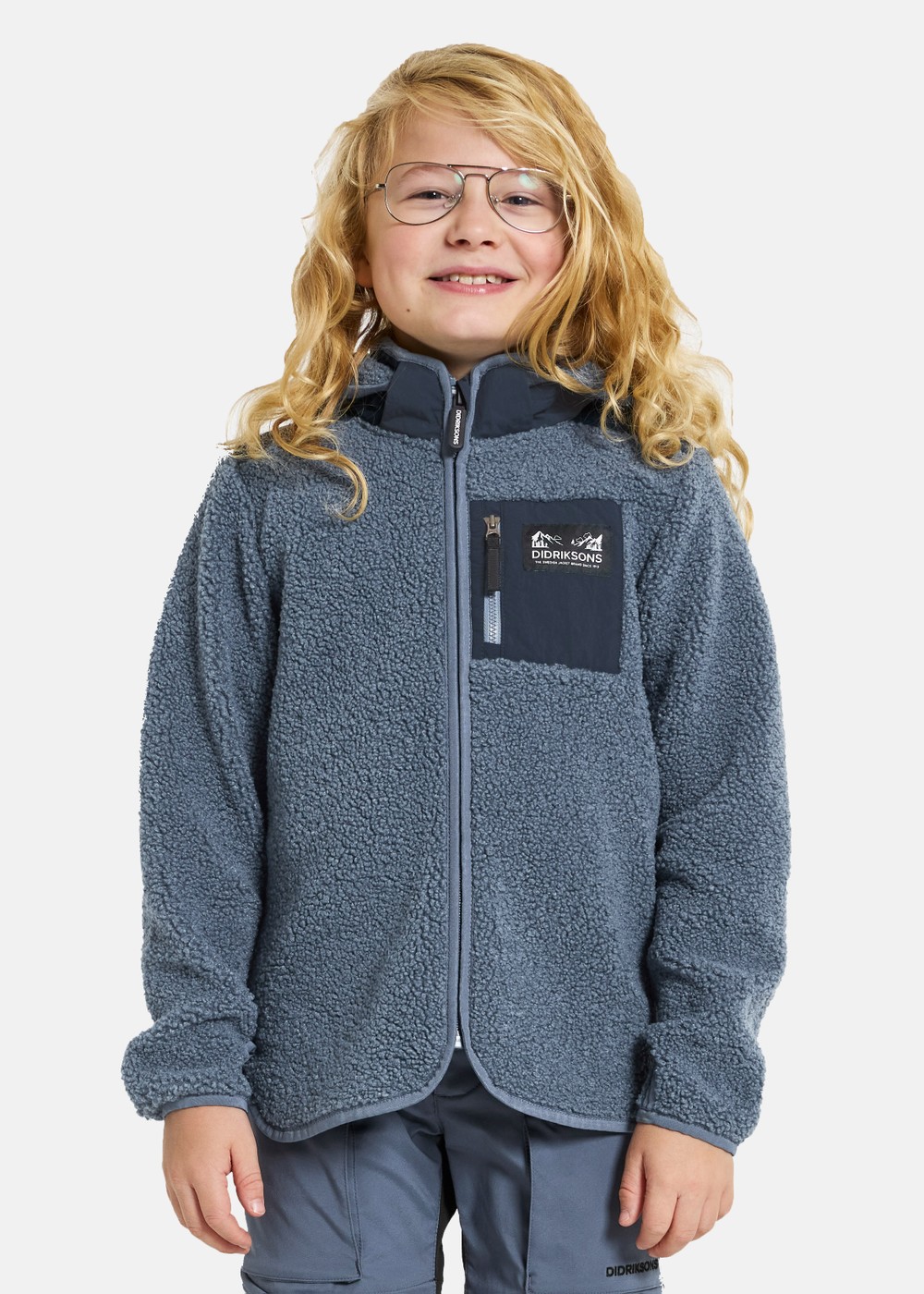 Exa Kids Fz, True Blue, 160, Vårjackor | Junior - Kläder - Jackor - Vårjackor | Padelspecialisterna